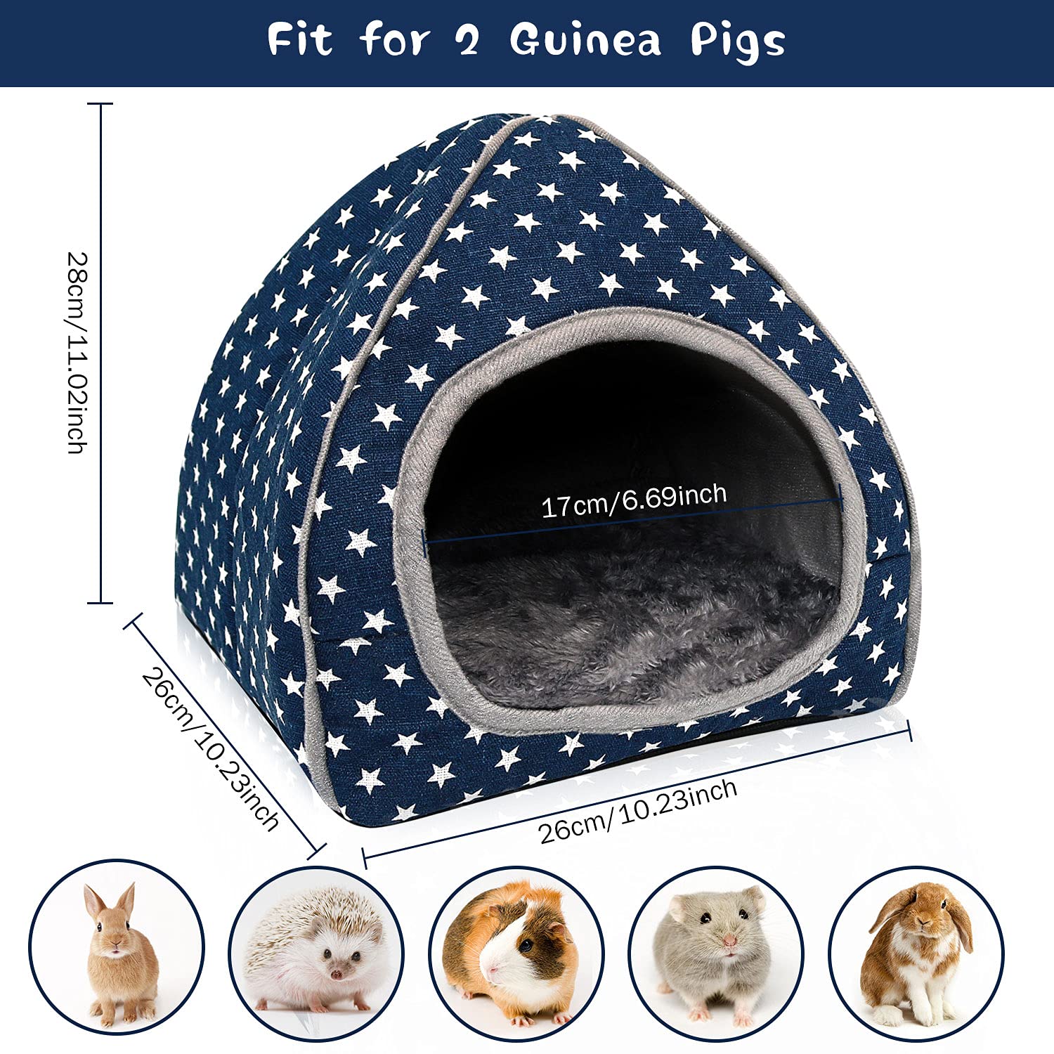 BWOGUE coussin intérieur amovible – confort personnalisé pour le petit habitat.