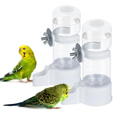 BWOGUE distributeur eau automatique pour oiseaux, réservoir transparent pour surveiller l’eau facilement.