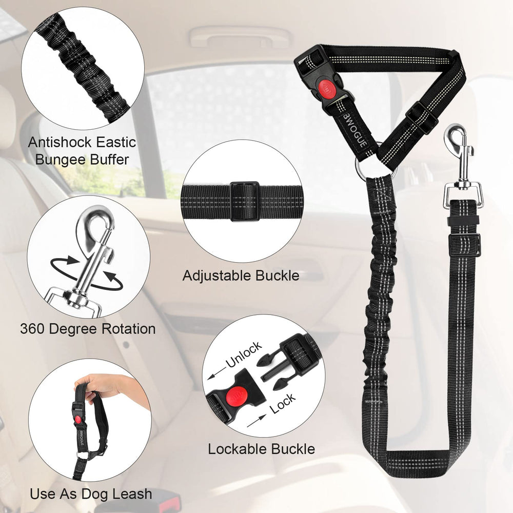 BWOGUE sangle élastique bungee absorbe les secousses pour plus de confort.