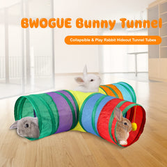 BWOGUE tunnels-lapin-durable-structure: construction robuste et cadre flexible.
