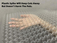 BYTEBAY Tapis répulsif chat meuble : éloigne les chats du mobilier grâce aux pointes discrètes.