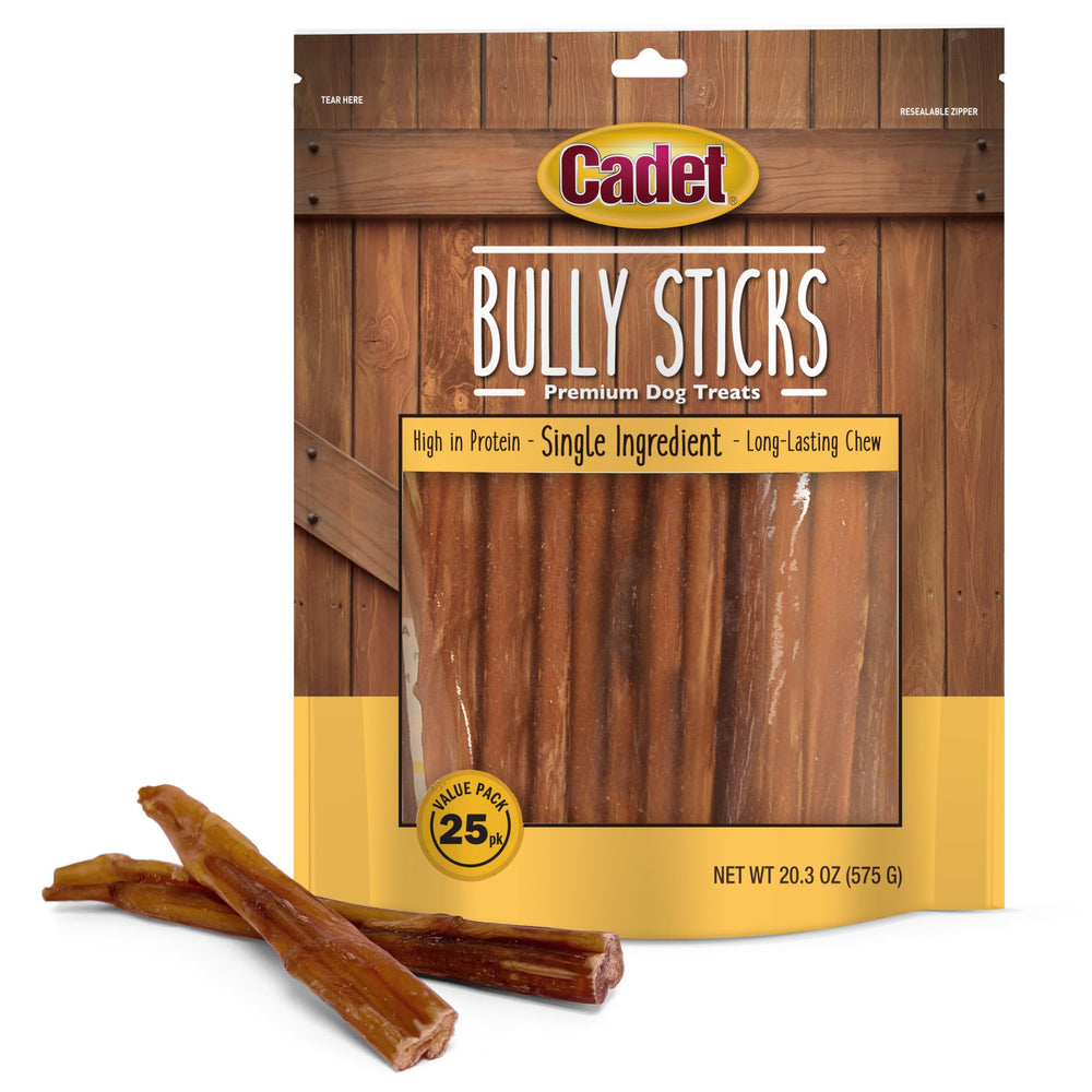 Cadet bâtons pour petits chiens, emballage pratique de 25 unités.