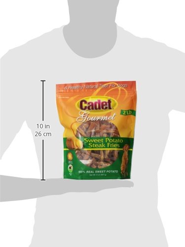 Cadet frites patate douce – ingrédient unique, patate douce 100%.