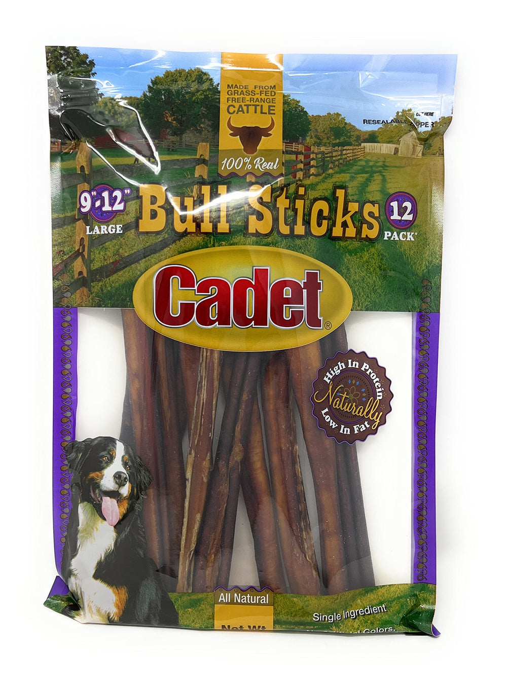 Cadet Gourmet bâton texture naturelle, friandise agréable et facile à manipuler