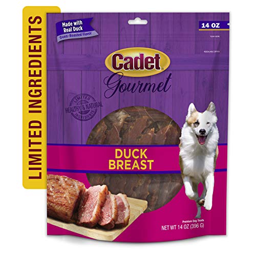 Cadet Gourmet Poitrine de Canard Jerky, collations naturelles sans additifs artificiels