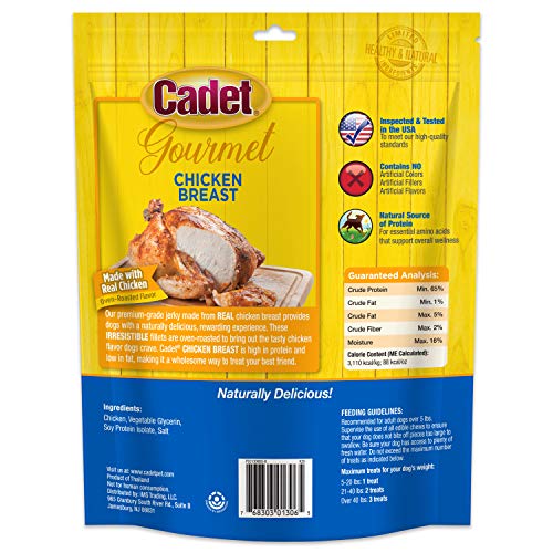 Cadet Gourmet Poitrine Poulet-saveur-naturelle: goût savoureux pour le chien