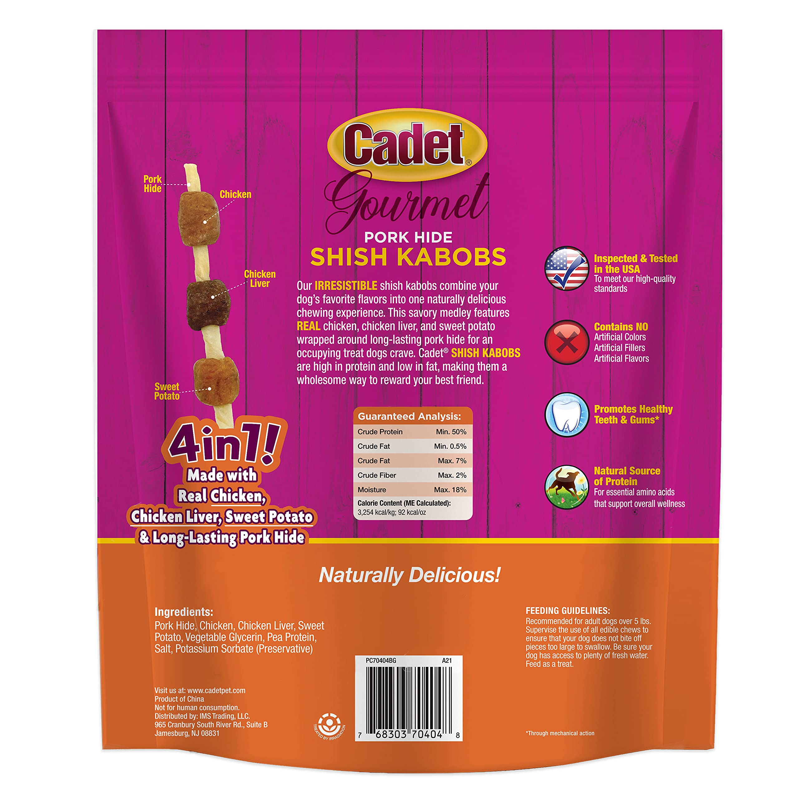 Cadet Gourmet sachet 24 oz : pratique pour les familles actives.