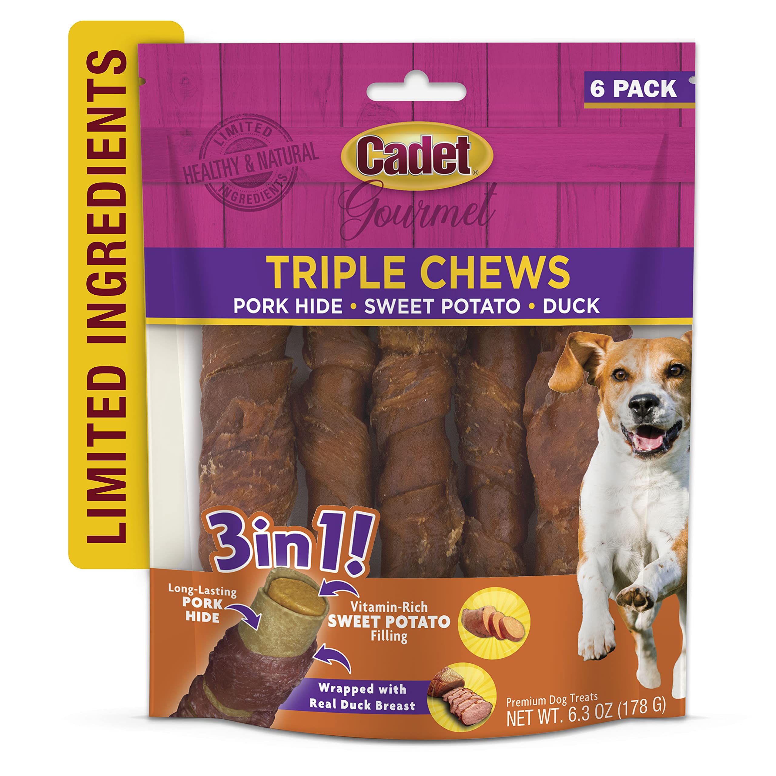 Cadet Gourmet – ingrédients simples sans additifs artificiels.