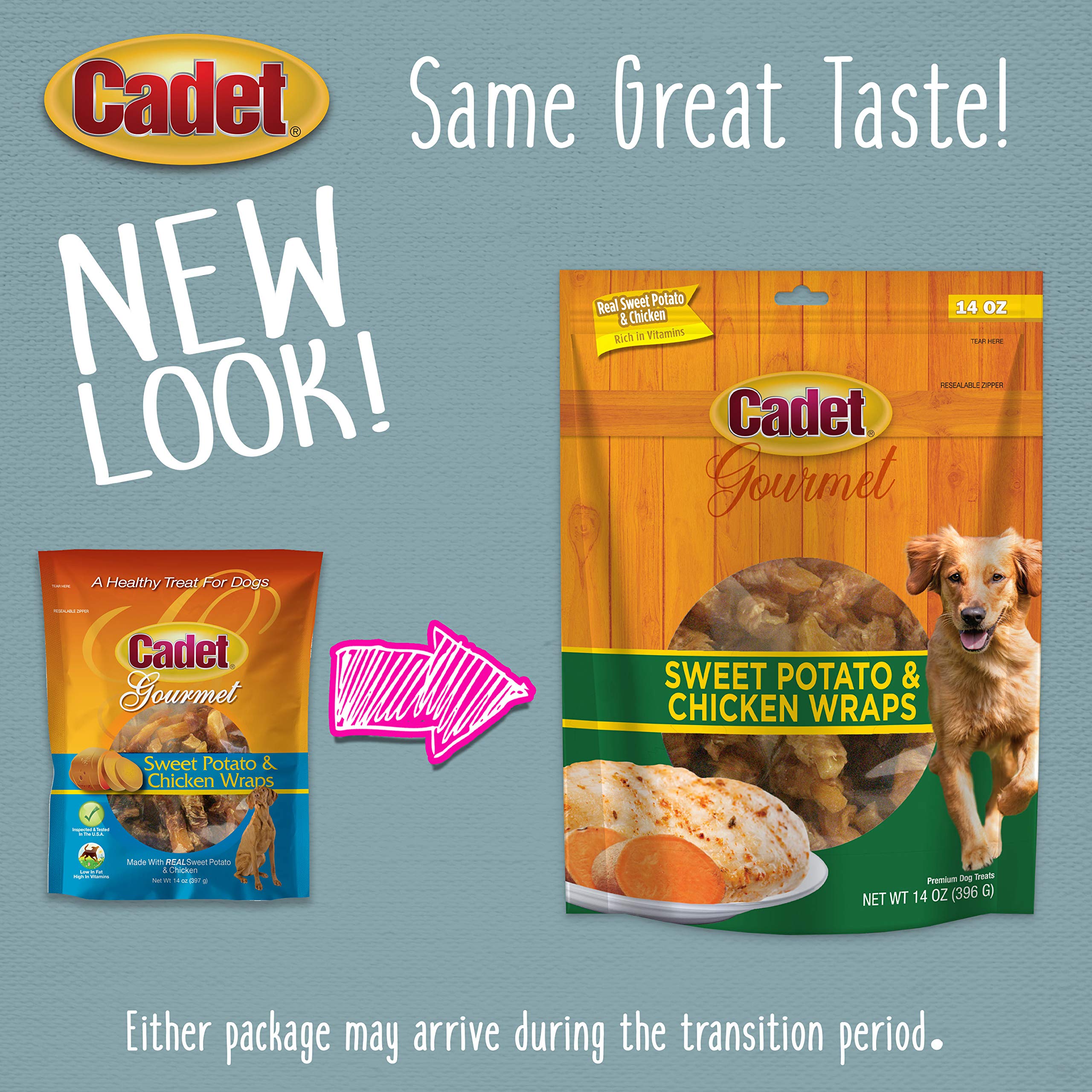 Cadet Gourmet Wraps, petit chien, grande récompense protéinée et savoureuse
