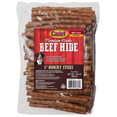 Cadet os de boeuf premium batonnet croquant 5 pouces, friandise naturelle.
