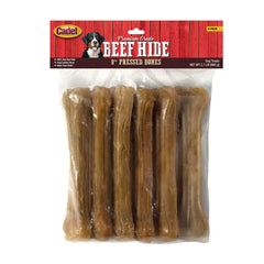 Cadet os-boeuf-presse 8-pouces – texture robuste et longue durée pour chien.