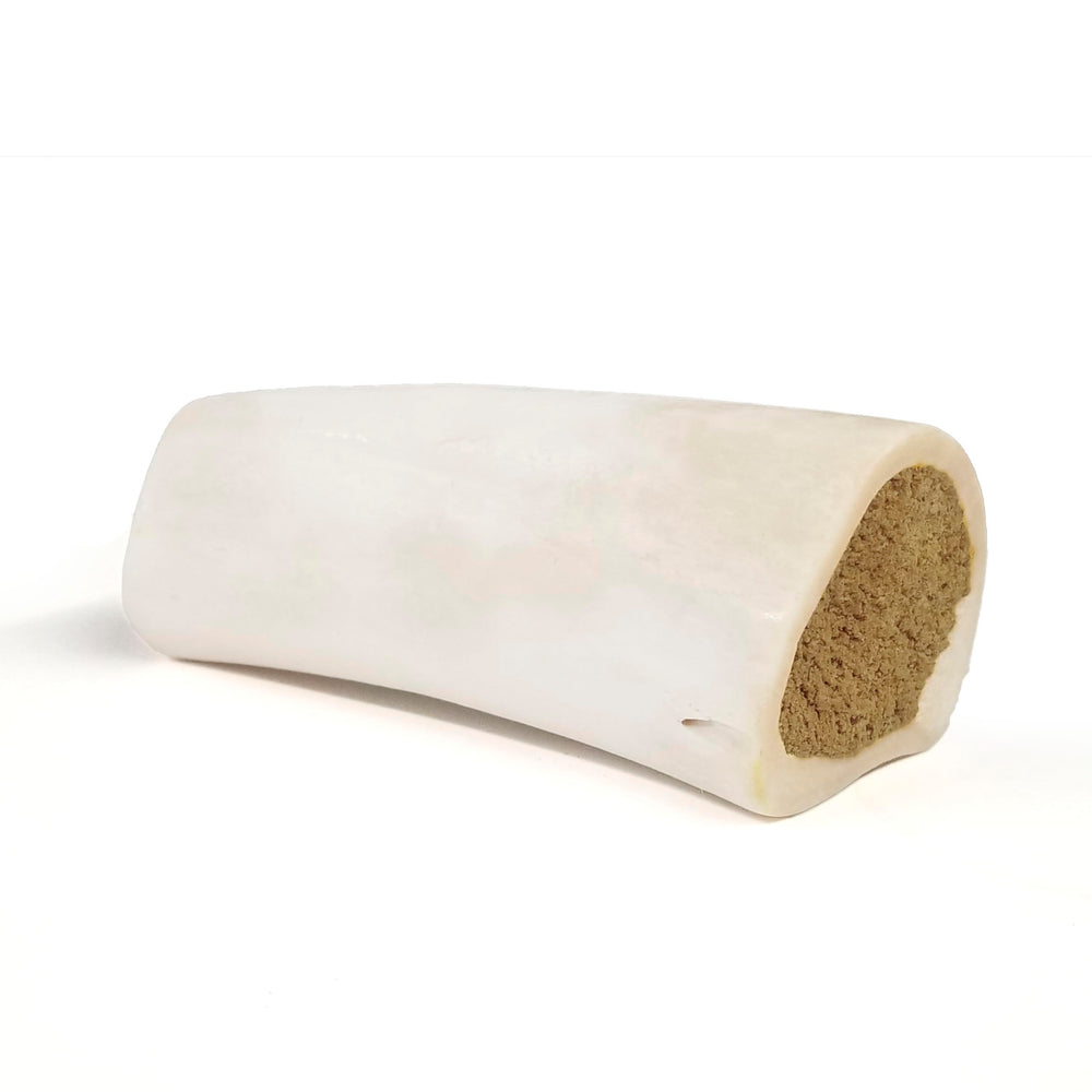 Cadet os tibia farci 5-6 pouces pour grands chiens, mastication durable.