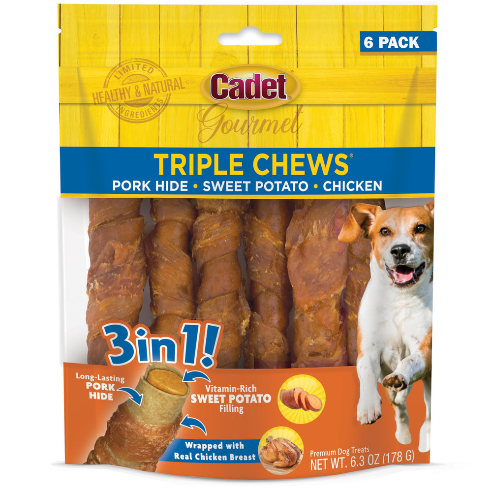 Cadet – peau de porc longue durée, idéale pour occuper votre chien.