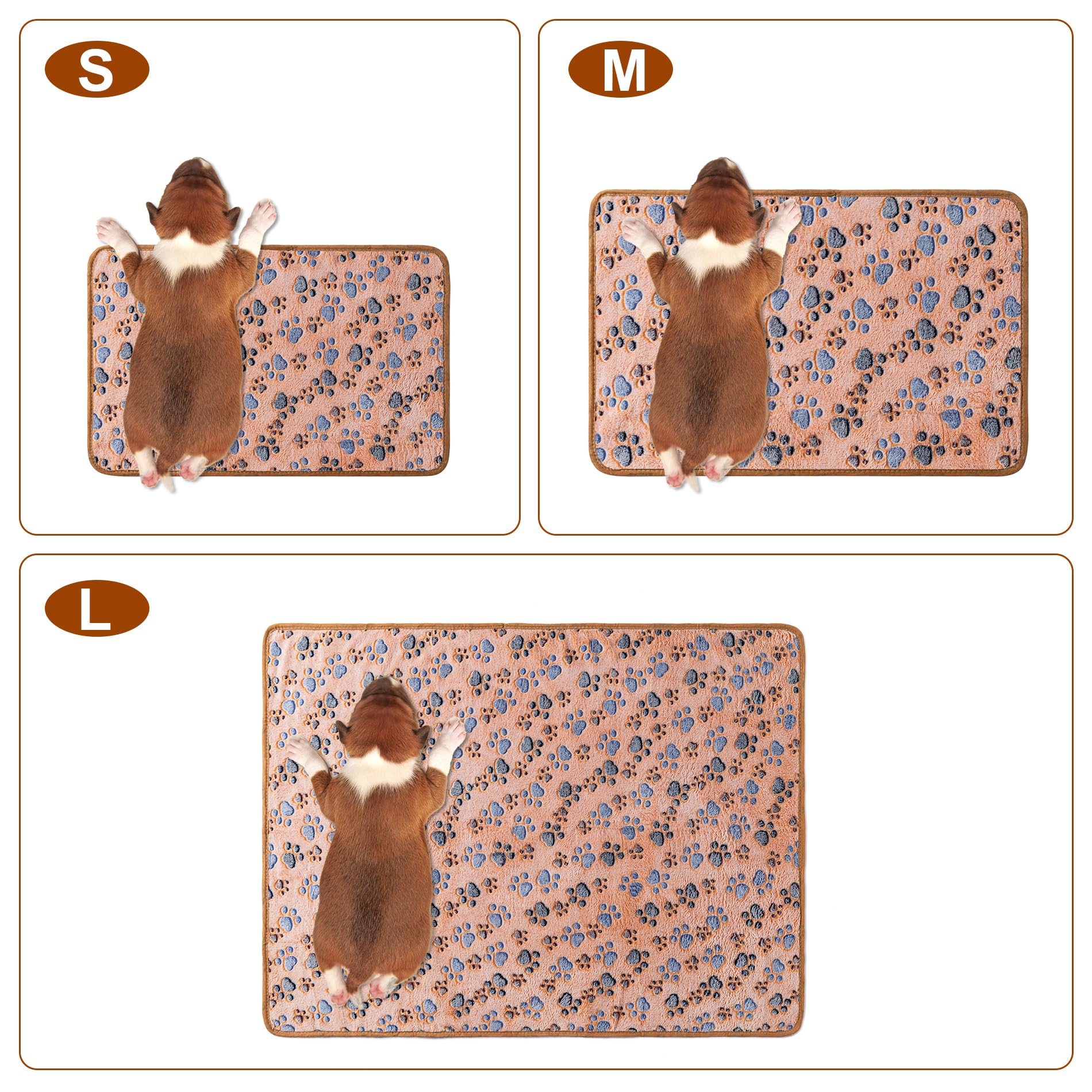 CADONO couverture empreinte patte blanche, douceur et chaleur pour animaux.