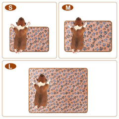 CADONO couverture empreinte patte blanche, douceur et chaleur pour animaux.