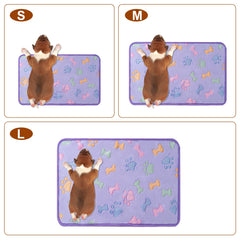 CADONO couverture peluche violet, parfaite pour le repos des chiens et chats.