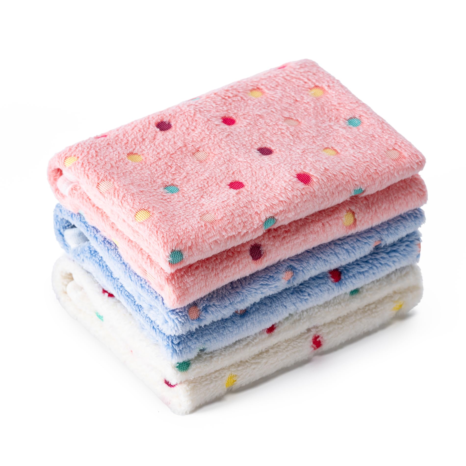 CADONO lot de 3 couvertures animalières en flanelle douce pour canapé et lit.