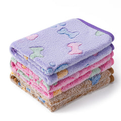 CADONO pack de 3 couvertures peluche patte, vue d’ensemble pratique pour animaux.