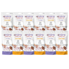 Friandise Café Nara au thon en tube pour chat, hydratante et savoureuse.