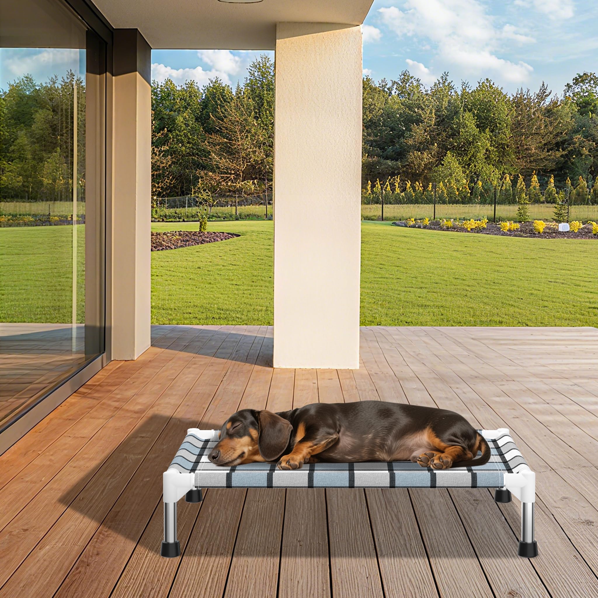 Caghash lit chien idéal pour plage et camping.