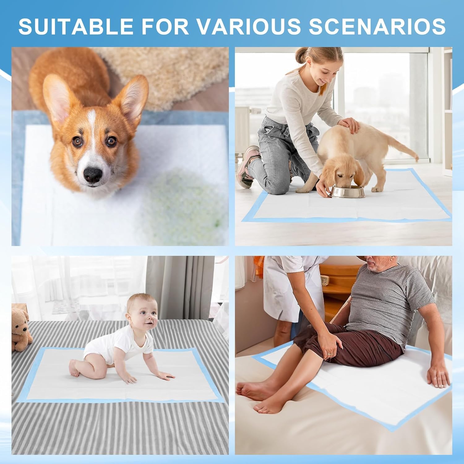 CAHUDIKIC tapis utilisation multi-animaux idéal chiens et chats.