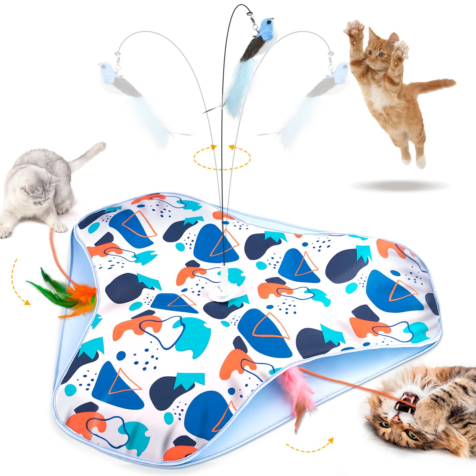 Jouet CaitPal interactif cache-cache en action pour stimuler l'exploration
