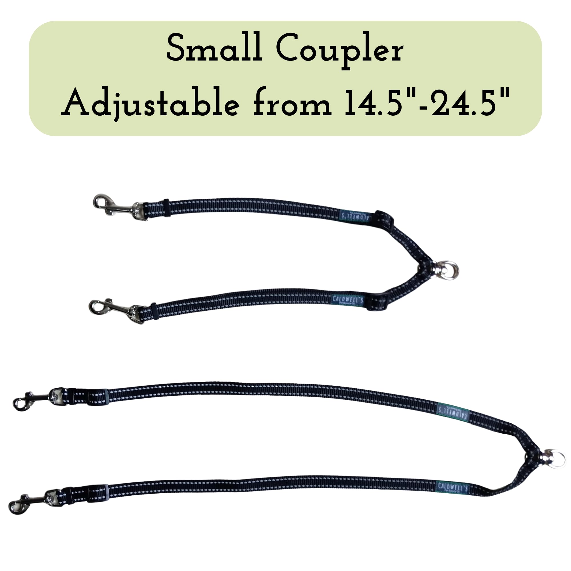 Attache double Caldwell's pour chiens: contrôle fiable pendant les sorties