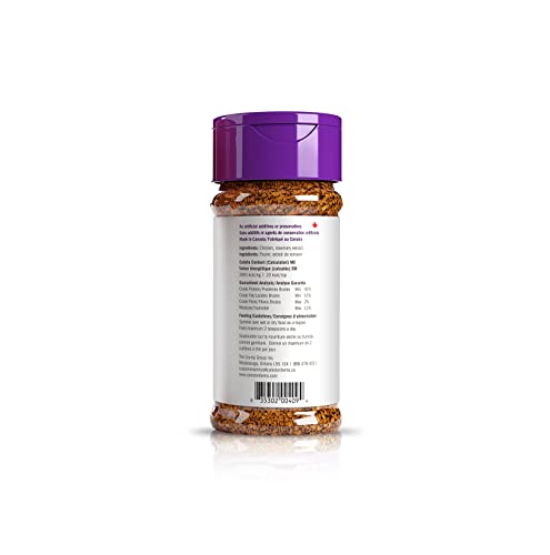 Caledon Farms garniture-poulet chien sur croquettes, variété de repas en un geste.