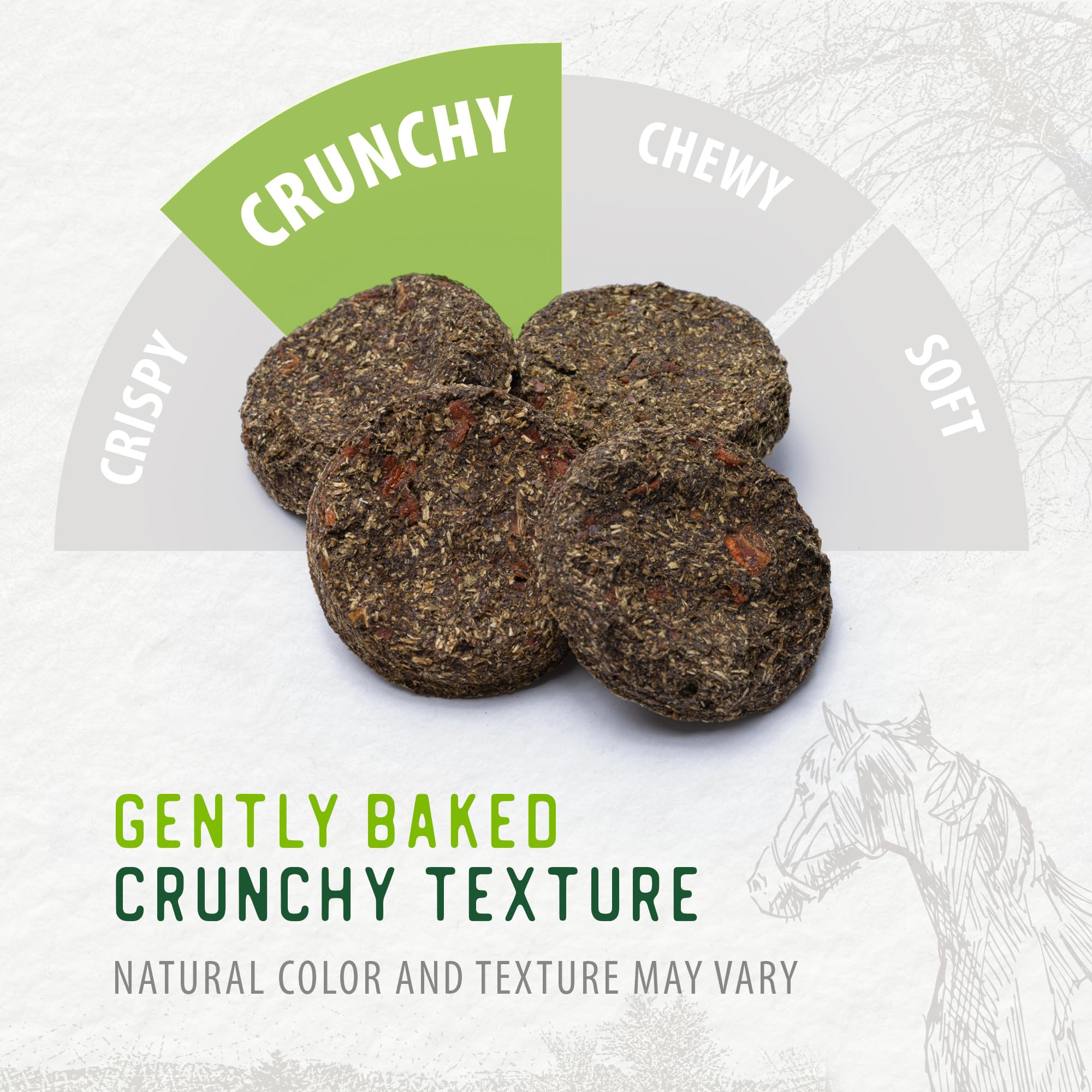 Caledon Farms Harvest Biscuits bêta-carotène pour vision et immunité