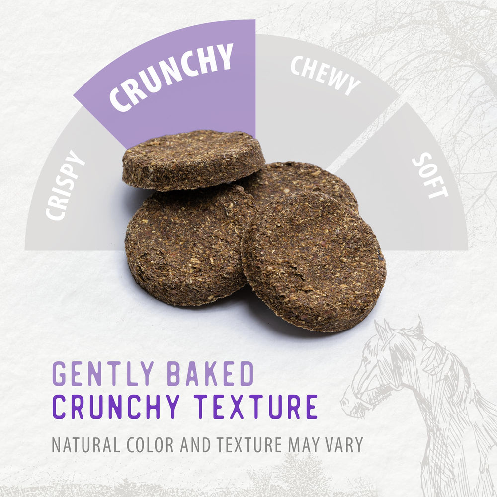 Ingrédients naturels dans Harvest Biscuits Apple & Alfalfa.