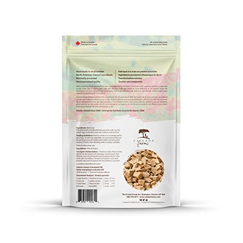 Caledon Farms Mini Trainers emballage et etiquette: option pratique sans additifs.