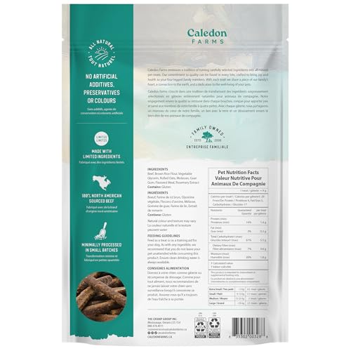 Proteine elevee Caledon Farms pour vitalite canine