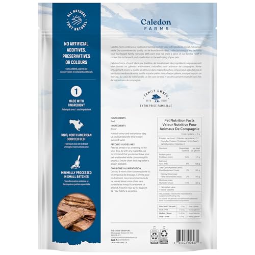 Tendersticks boeuf naturel: seul ingrédient, sans additifs, idéal pour l'alimentation simple