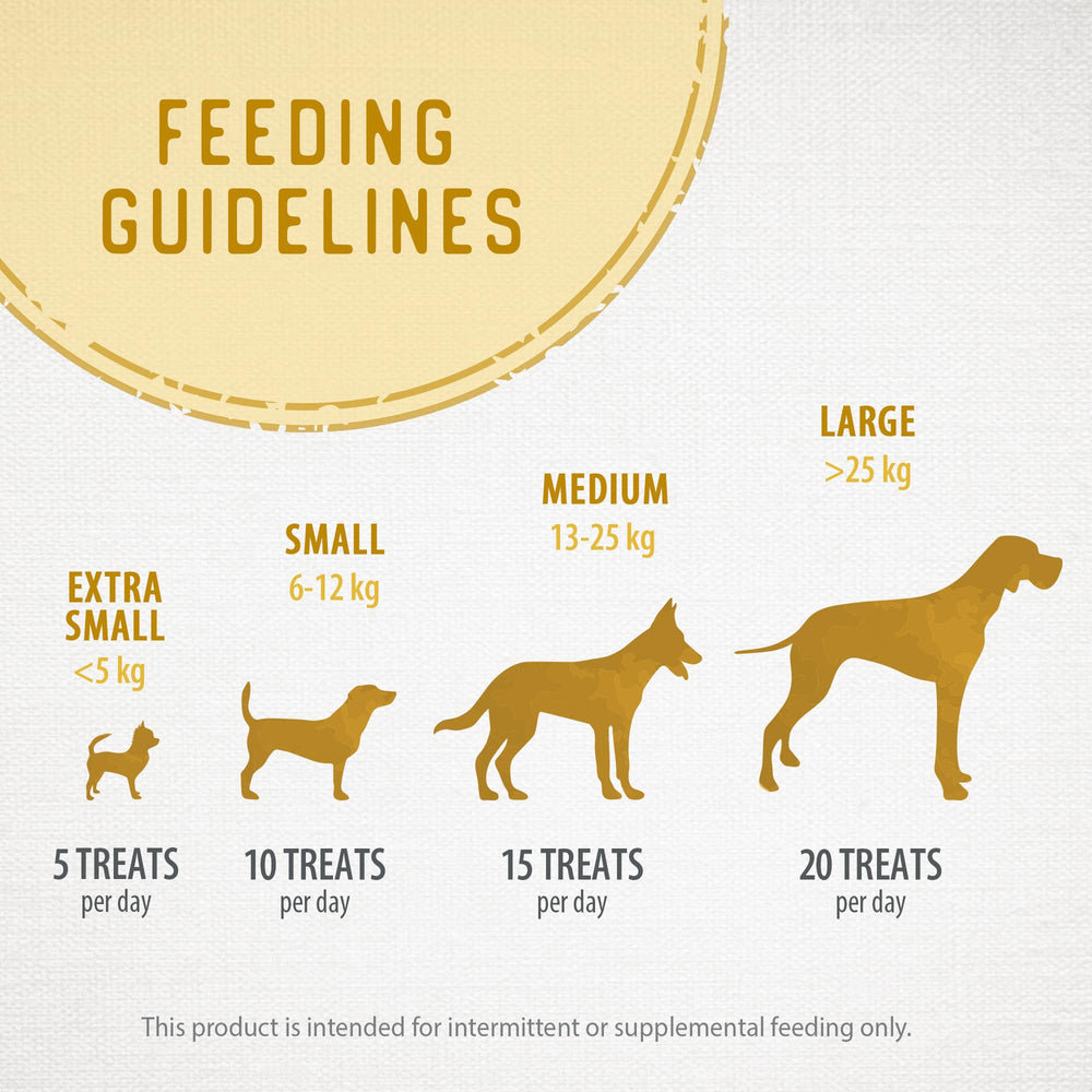 Caledon Farms Tout âge chiens, bouchées faciles à mâcher.