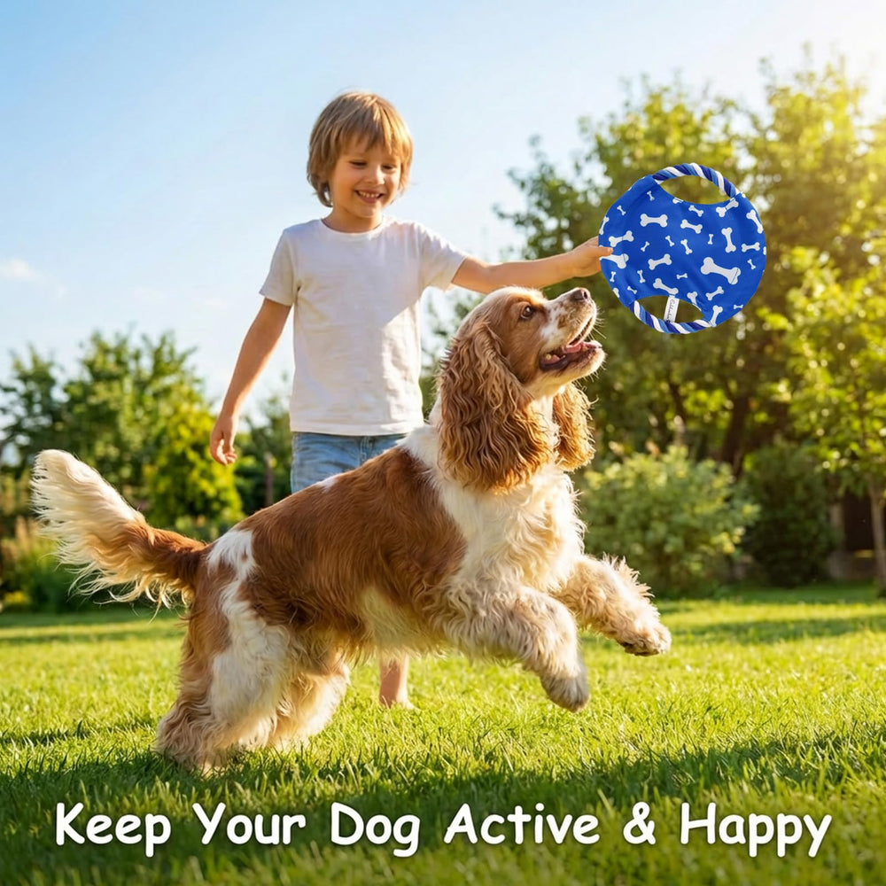Calibonbon jouet plein air interactif pour chiens actifs.