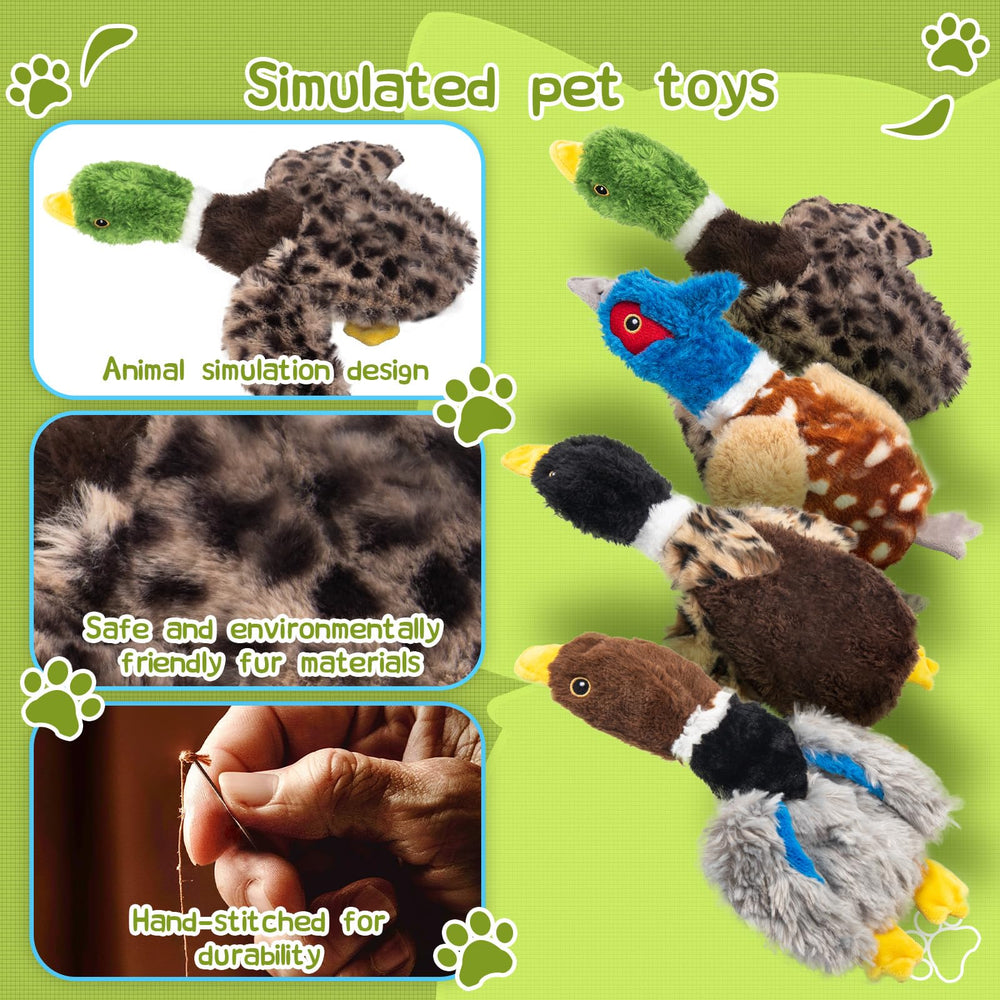 Nettoyage facile en machine du jouet Calibonbon Pheasant en peluche vierge