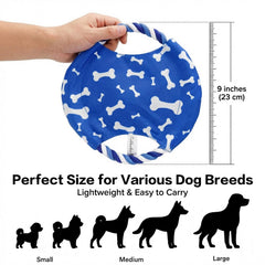 Calibonbon sifflet intégré sur disque chien pour attirer l attention.