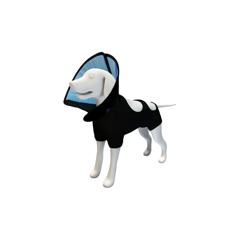 Calm Paws Gilet récupération protégeant incisions post-chirurgie et couvrant le corps