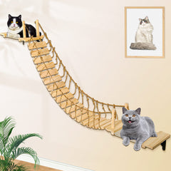 Calmbee pont-chat 70 pouces, espace sûr pour l'exploration en hauteur.