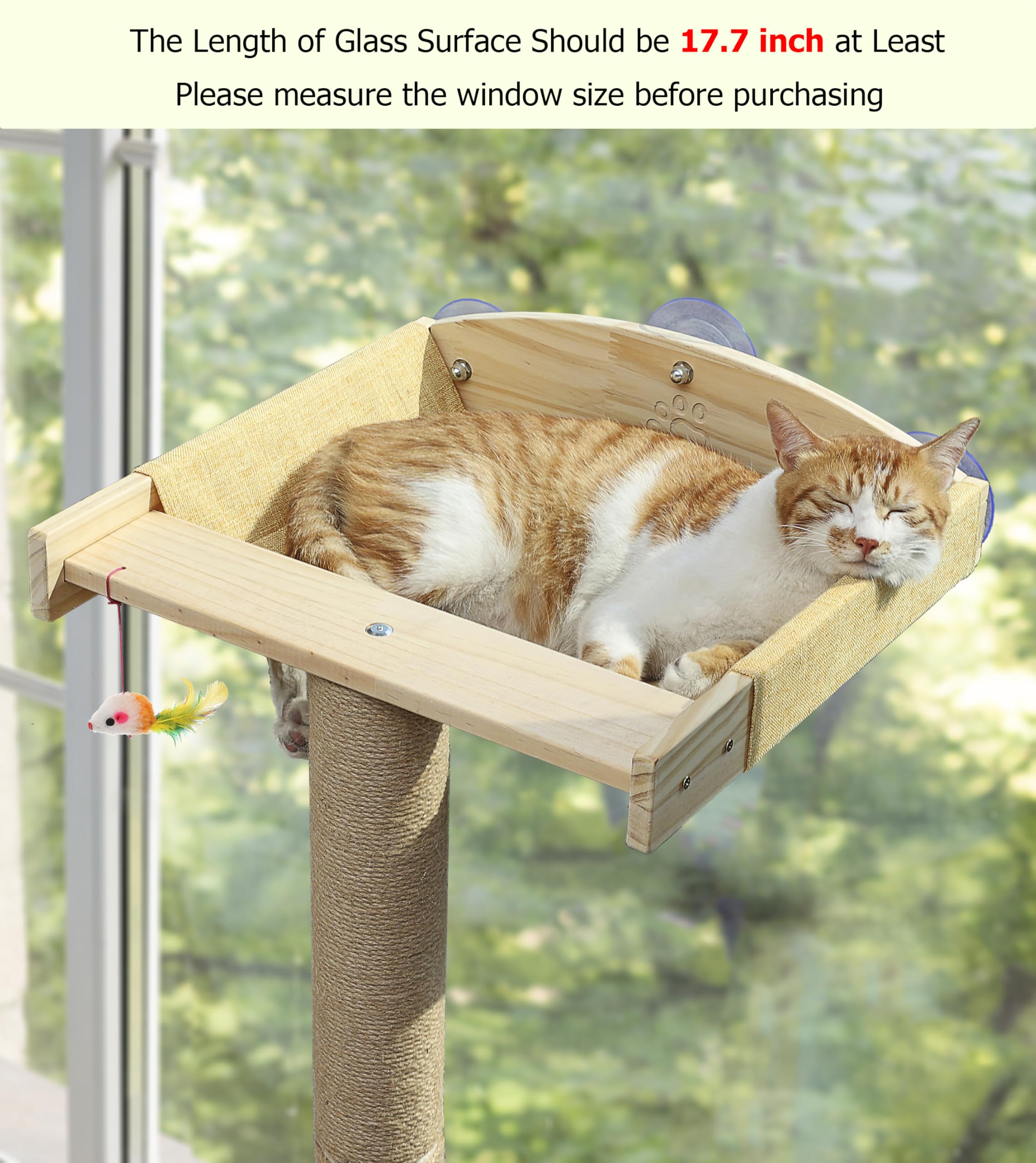 Caloreduce poste-griffes-pvc offre une surface durable pour griffer et se détendre.