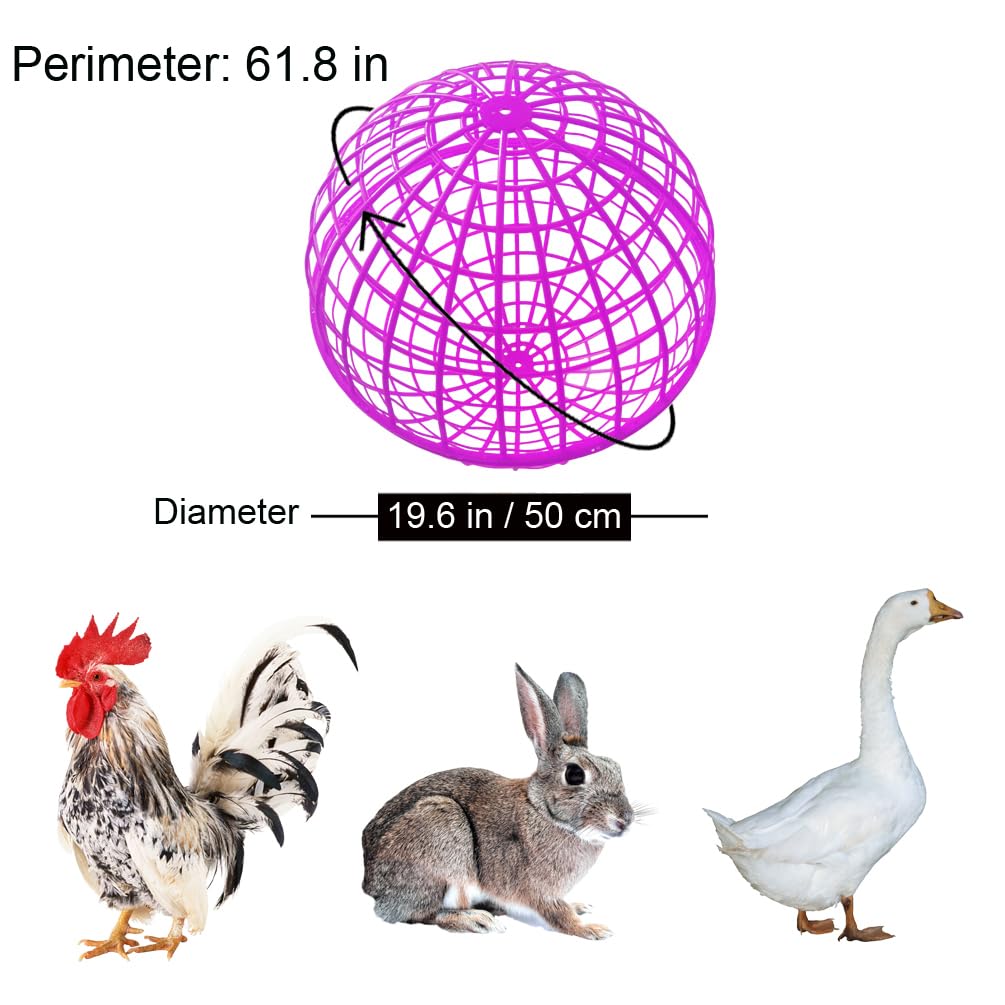 CalorMixs cage mobile poules et canards, refuge sûr en plein air