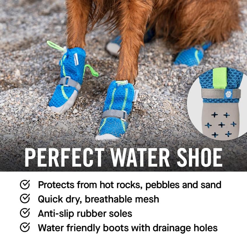 Système Velcro facile à mettre pour Canada Pooch Bottes.