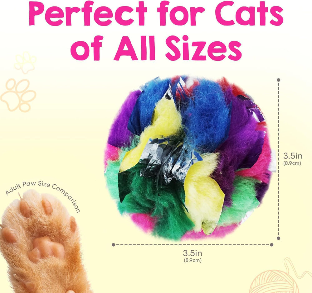 Boule crinkle Cancor Innovations pour jeu interieur des chats