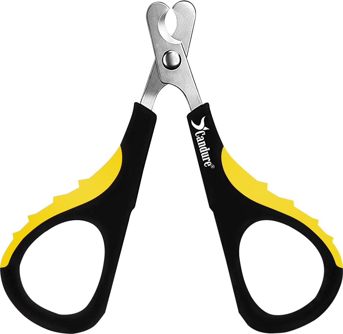 Candure coupe-ongles pour chat en acier inoxydable, précision pour des coupes sans douleur.
