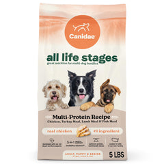 CANIDAE All Life Stages - emballage indiquant nutrition equilibrée pour tous les âges