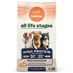 Canidae All Life Stages haute-protéine dans le sac de 4 lb pour tous les chiens