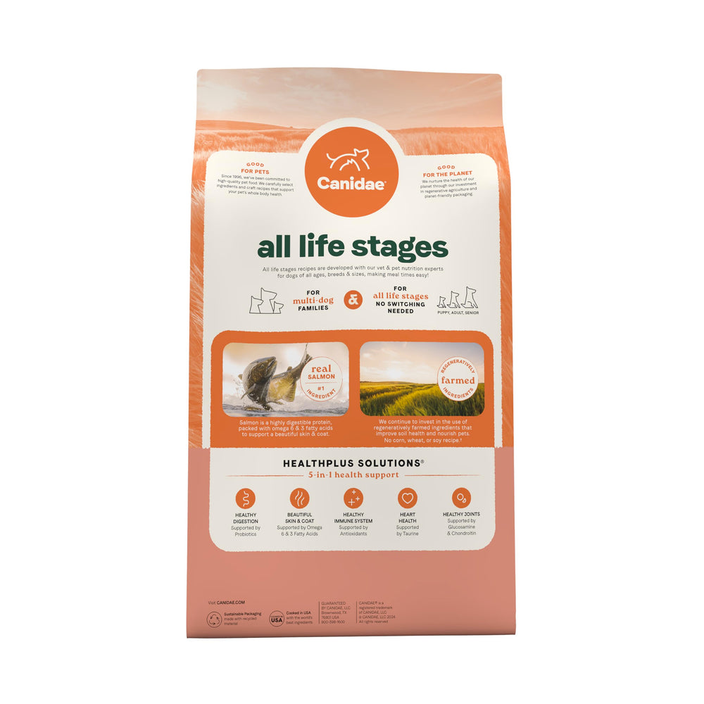 CANIDAE All Life Stages – sac de 5 lb, portion pratique pour les repas quotidiens