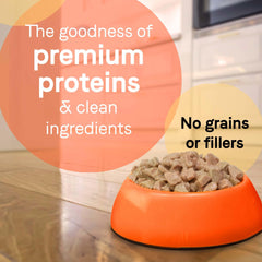 CANIDAE Pure Petite: ingrédients réels agneau-carottes, option simple pour chiens sensibles.