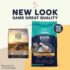 CANIDAE Pure chat ingrédients limités – recette simple avec poulet et légumes reconnaissables.