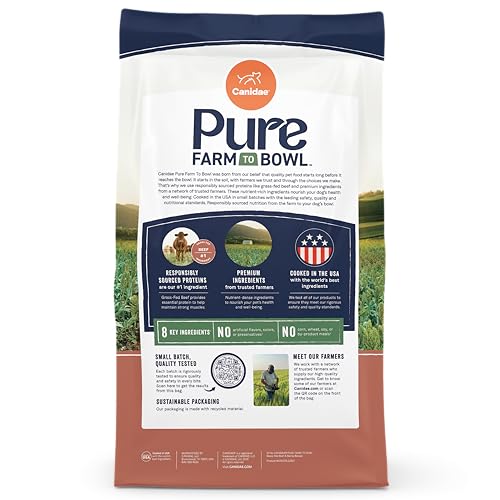 CANIDAE Pure contrôle qualité par lots, croquettes fiables pour chien adulte.